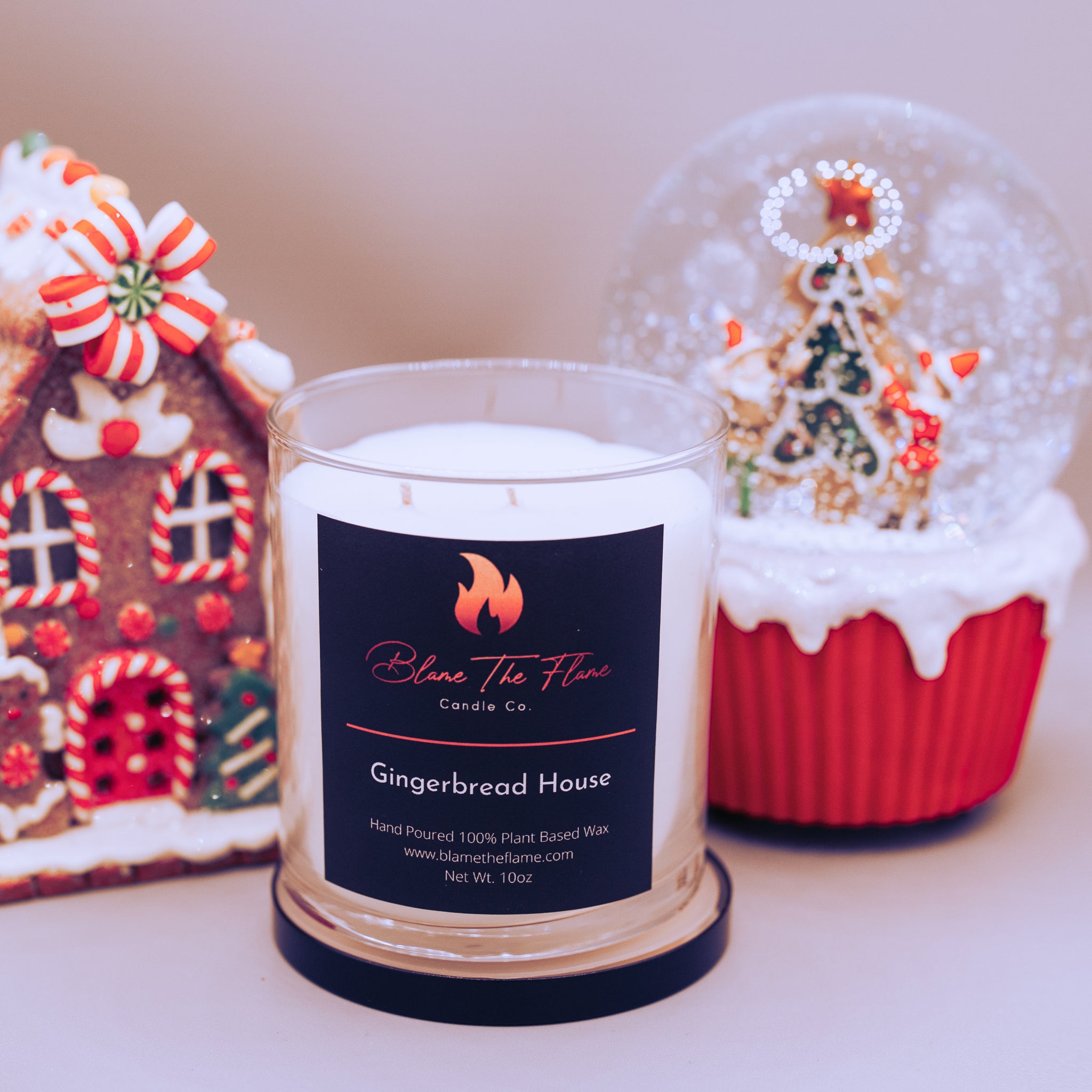 Gingerbread House Candle