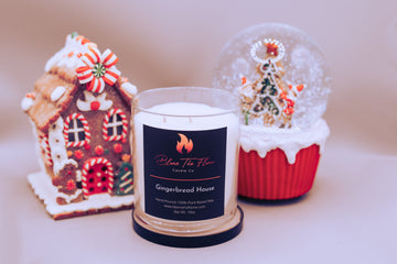 Gingerbread House Candle