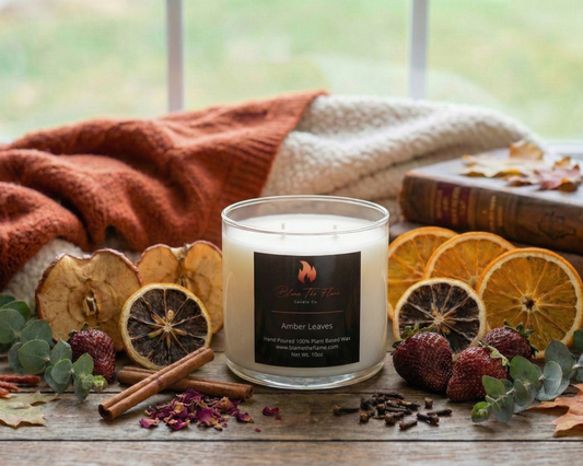 Amber Leaves Candle