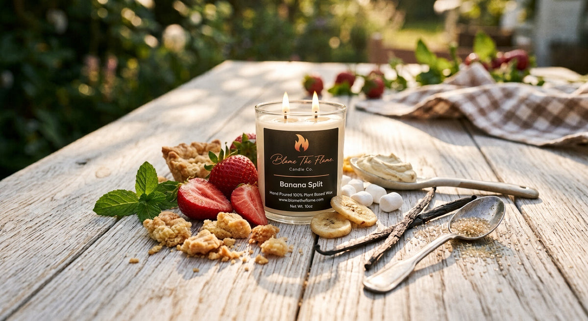 Banana Split Candle
