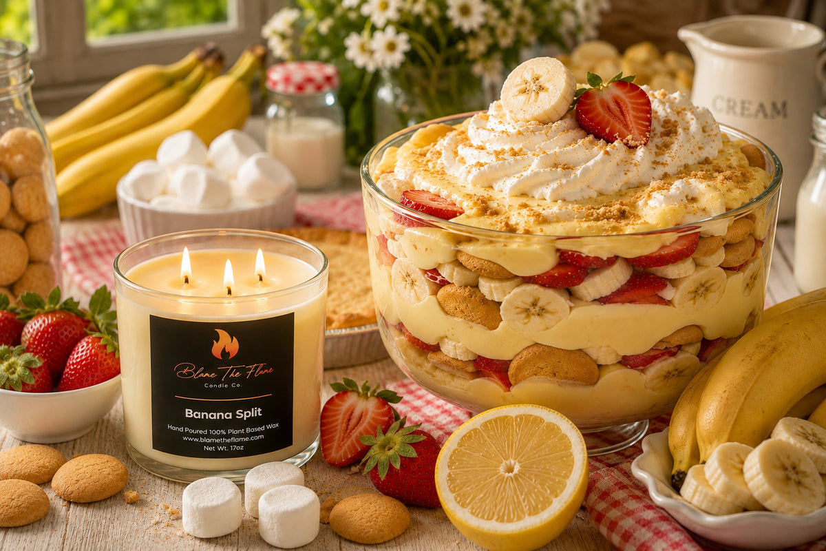 Banana Split Candle