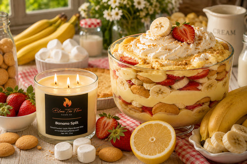 Banana Split Candle