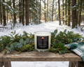 Christmas Tree Forest Candle