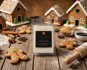 Gingerbread House Wax Tart