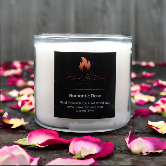 Romantic Rose Candle