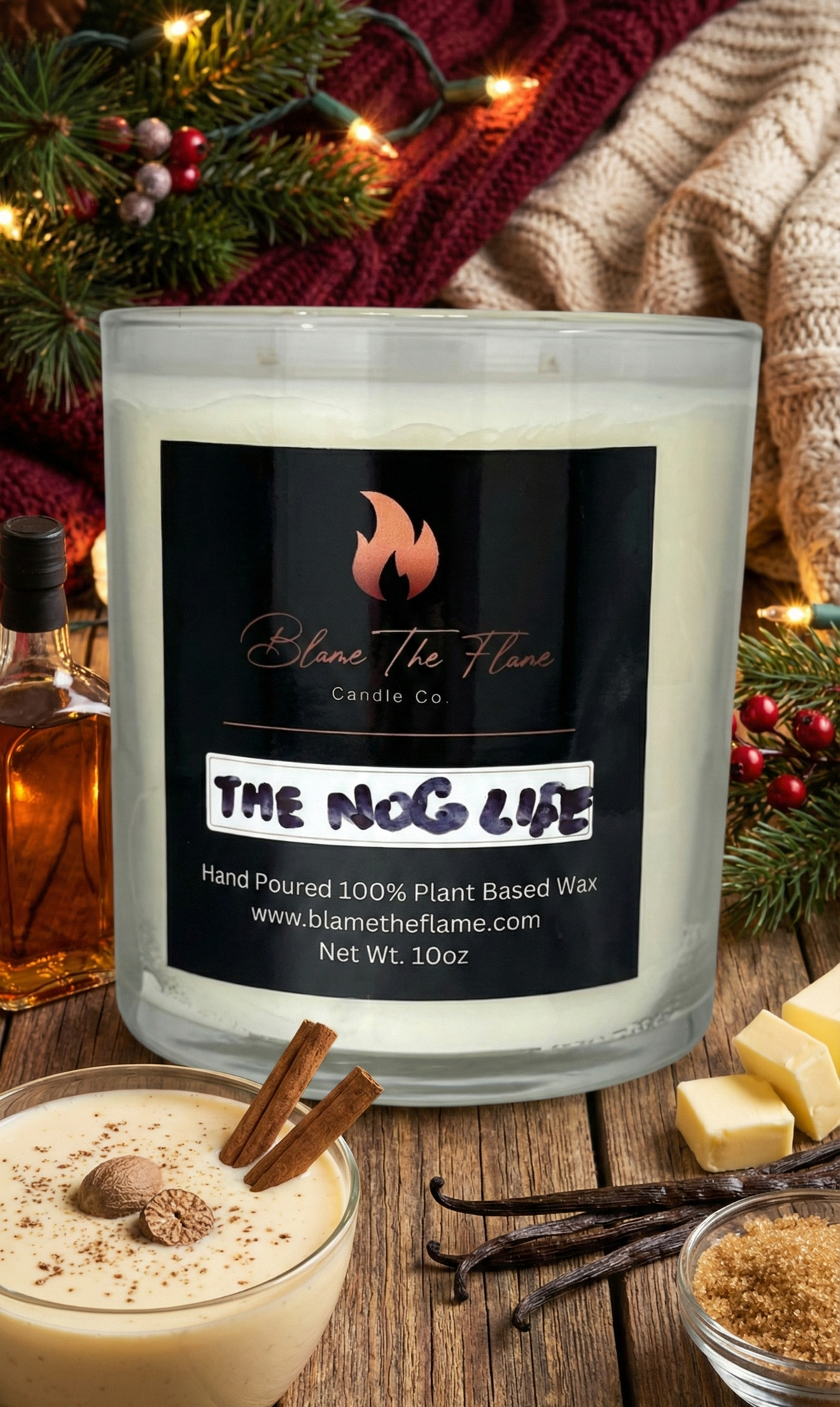 The Nog Life Candle