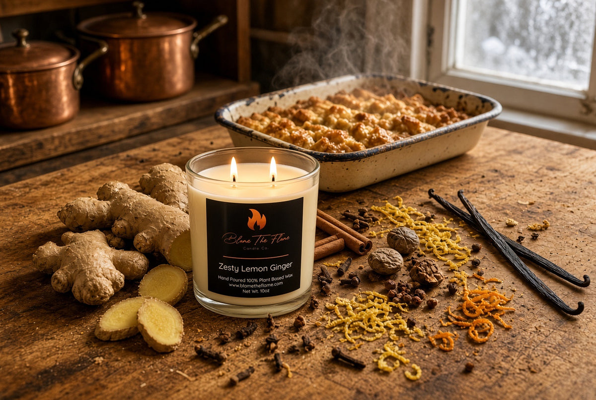 Zesty Lemon Ginger Candle