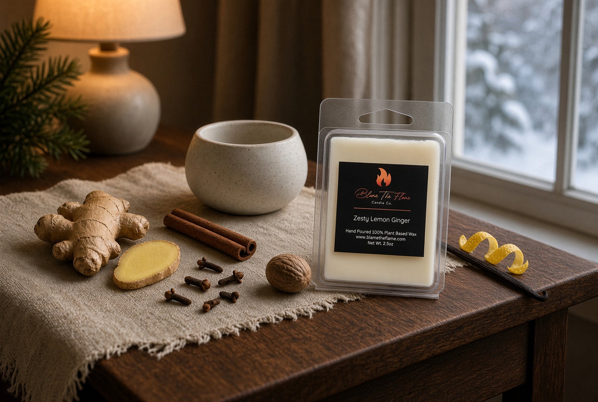 Zesty Lemon Ginger Wax Tart